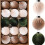 Boule de Noël en peluche ZKCCNUK 8 cm 1