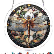 Suncatcher puzzle acrílico, 83 piezas, 8.9 pulgadas