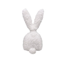 Cojín decorativo de conejito de Pascua en 3D, cojín de animal de 18x18 pulgadas.