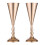 Centre de table floral vase doré (2 à 10 pièces) 4