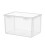 Airtight Bread Storage Container Clear Plastic 1 Pack 1