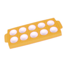 Dumpling Maker Kitchen Tool 10-Grid Circular Square