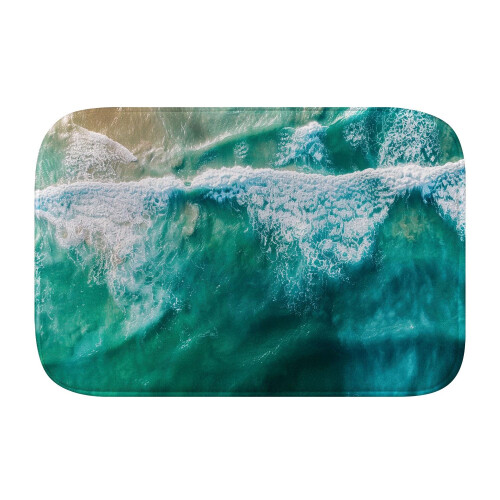 Beach Waves badetæppe skridsikkert memory foam L 2