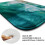 Beach Waves badetæppe skridsikkert memory foam L 6