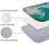 Beach Waves badetæppe skridsikkert memory foam L 5