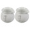 Ceramic sauce boat 2 pcs 1