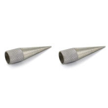 2X Läder Emery Runda Hålstans Polerare Slipmaskin 3-16MM Gör-det-Själv Läder Punch Sharpener Verktyg Stans Manuellt Polerverktyg