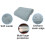 Electric Heating Pad for Back Neck Abdomen Shoulder 6 Heat 3