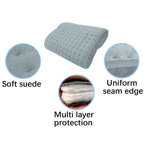 Electric Heating Pad for Back Neck Abdomen Shoulder 6 Heat 2