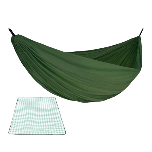 Adult Camping Hammock Comfortable Compact Pure Color 1