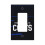 Leather Roman Frame Light Switch Panel Single 1