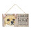 Wooden Hanging Welcome Sign Rectangular 2 pcs 1