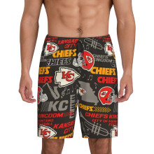 Men's Short Pajama Pants with Chiefs Logo 1 Pair