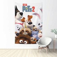 The Secret Life of Pets tapestry wall hanging 90x60 inch