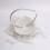 Women's vintage fascinator headband white 5