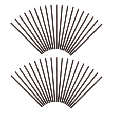 Plastic coffee straws disposable 500 pcs