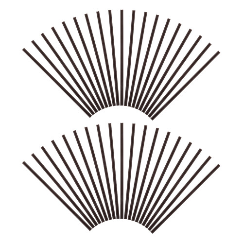 Plastic coffee straws disposable 500 pcs