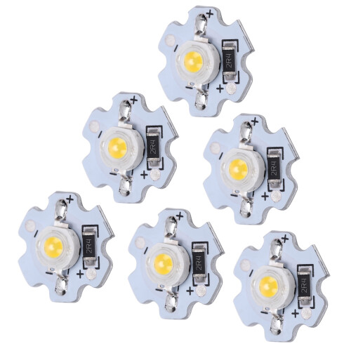 Τσιπ LED 5V3W200LM Υψηλής Ισχύος 25 τεμάχια