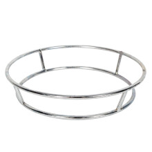 Round Pot Rack for Kitchen - Thickened Solid Double Shelf