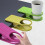 Racing Butterfly ABS Plastic Mug Rack 1 Cup 1