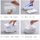 Plastic Disposable Gloves and Wipes Container with Lid 1 5