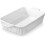 Ceramic Baking Dish 9x13 Inch with Handles White 1