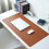 XTMPMY PU leather mouse pad oversized waterproof 1