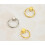 Cabinet Handles Ring Style Black 10 Pack 3