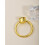 Cabinet Handles Ring Style Black 10 Pack 6