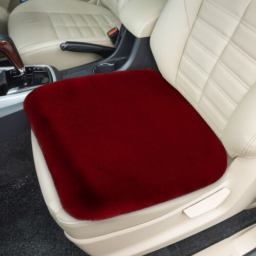 Warm Plush Car Seat Cushion Winter Interior Decoration 2