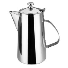 LOVIVER stainless steel pitcher 68 oz with lid and handle
