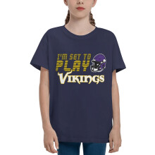 Kids Short Sleeve Football Shirt for Boys and Girls