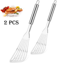 Fish Spatula Set Stainless Steel 2-Piece