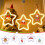 Christmas window pendant with LED lights and suction cup 1