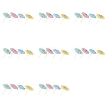 800 Mixed Paper Cocktail Umbrellas Parasols for Party Tropical Drinks Accessories