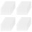 Transparent Kitchen Mat,Coffee Table Mat,Table Protector,Waterproof Placemats,Worktop Saver,Placemat Set 16 Pieces 1