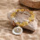Shell and Pearl Beaded Bracelet with Starfish Charm 7