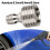Buse de douche haute pression en acier inoxydable 1/4 pouce 6