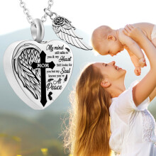 Heart Photo Necklace Pearl Locket Expandable Choker