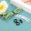 Silicone Bands 0.5 x 0.2 in 200 Pack Black 5
