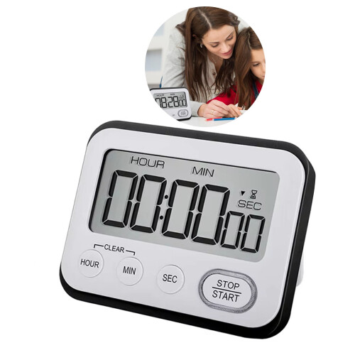 Digital Timer LCD Display Count Up Down Timer 1 Piece 1