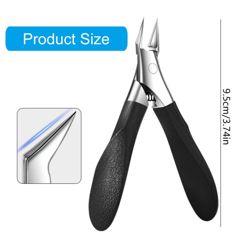Ergonomic Toenail Trimmer for Ingrown and Thick Nails 2