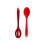 Silicone Spoons Heat-Resistant Nonstick 2-Pack 2