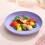 Wheat Straw Plates 8.9 Inch Reusable Set 5