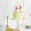 Bougie à gâteau papillon rouge pailletée chiffre 3 4