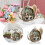 Easter Decorations: 2D Acrylic Easter Eggs & Rabbit Ornaments for Tabletop, Wall – Compatible with Easter Party Supplies 7