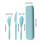 Blue Cutlery Set Stainless Steel 1pc 8