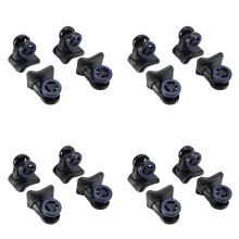 16 Pezzi Ruote per Bagagli Valigia Doppia  di Rulli Kit di Riparazione Hardware Ruote per Carichi Pesanti Rotelle Girevoli A 360
