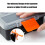 Workshop Organizer Container with Removable Dividers and 6