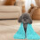 Dog Towels Microfiber Absorbent 23.6x13.8in 2PCS Blue 4
